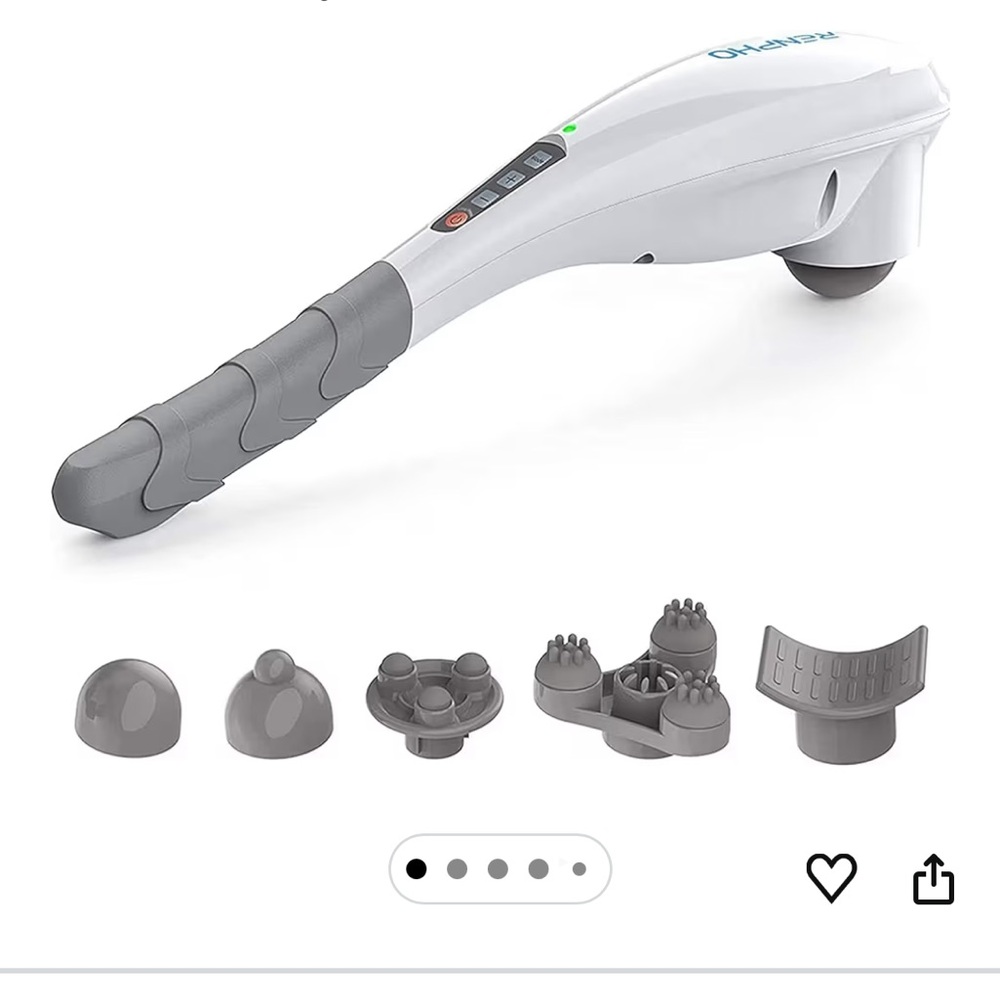 RENPHO Rechargeable Handheld Back Massager